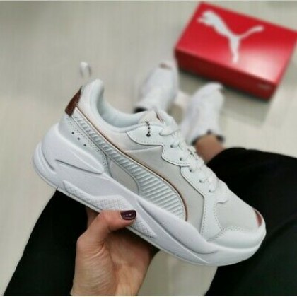 puma x ray metallic rose gold